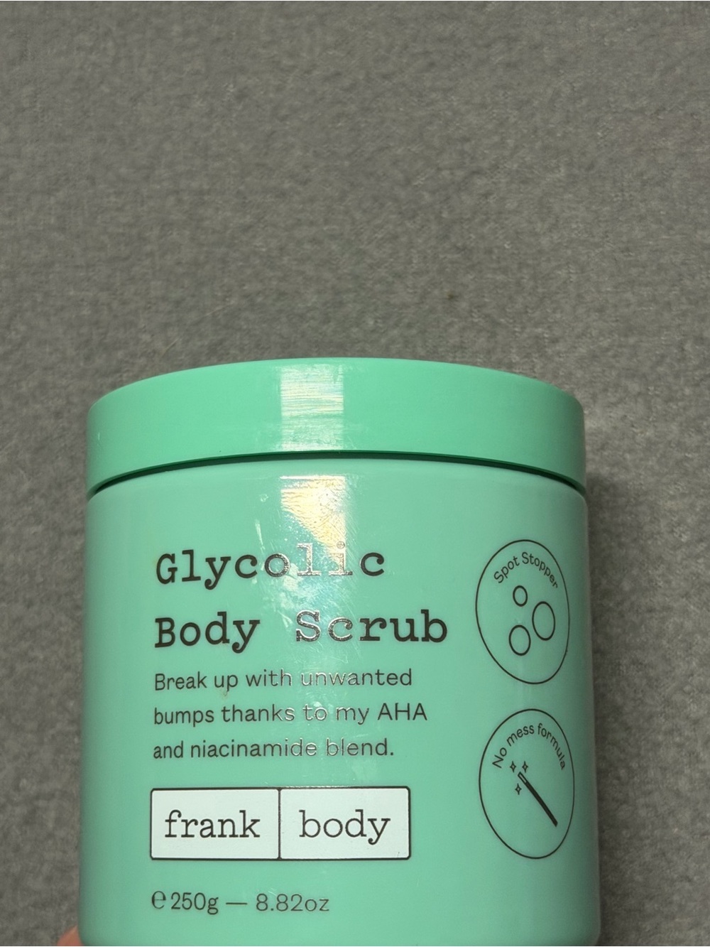 Frank Body Glycolic Body Scrub Exfoliant 8.82 oz